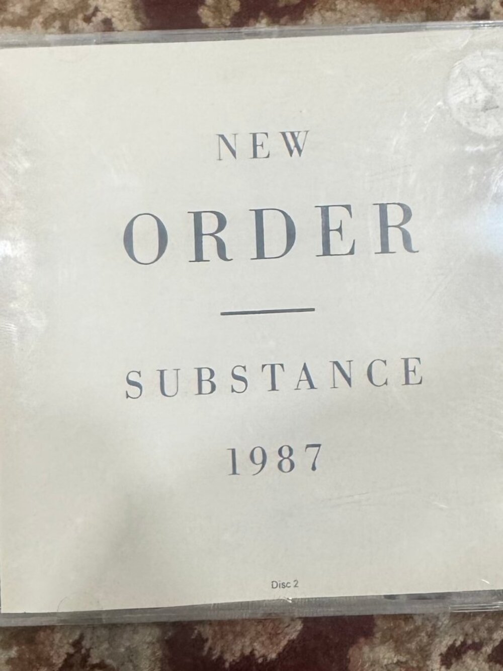 New Order Substance 1987 Disc 2 CD – Classic Synthpop/New Wave / Post Punk